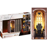 Book Nook - Kit DIY a construire Maquette 3D Serre Livre - REVELL - Tiny Adventures - Game of Thrones - Le trône de fer - LED