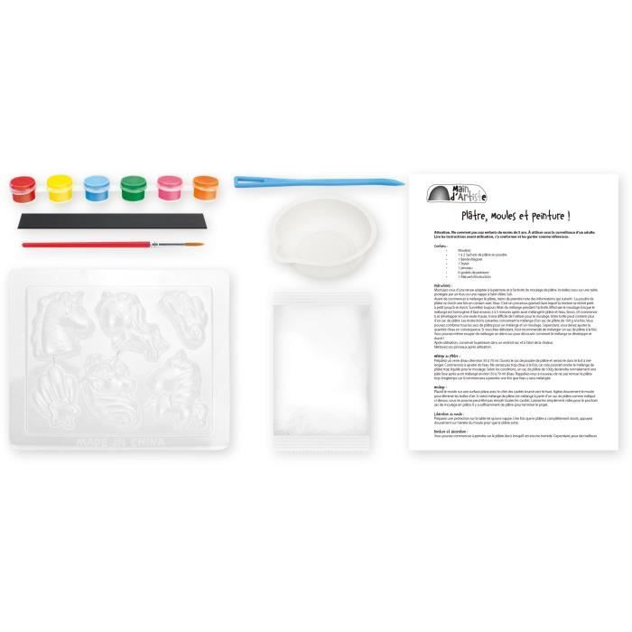 Kit de création de magnets Licorne - Loisir Créatif - MAIN D'ARTISTE - Des 5 ans