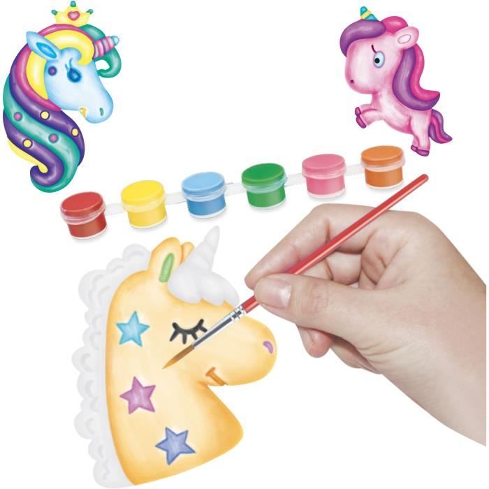 Kit de création de magnets Licorne - Loisir Créatif - MAIN D'ARTISTE - Des 5 ans