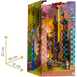 Book Nook - Kit DIY a construire Maquette 3D Serre Livre - REVELL - Tiny Adventures - Harry Potter - Terrain de Quidditch - LED