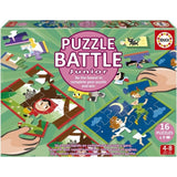 Puzzle - EDUCA - Battle Jr Contes - 16 puzzles