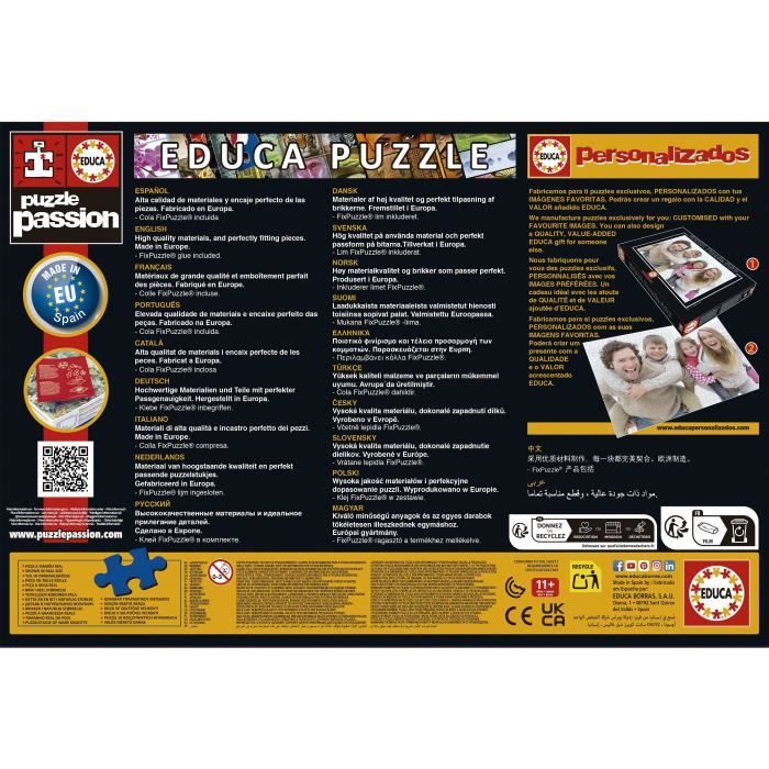 Puzzle - EDUCA - Scarabées - 500 pieces