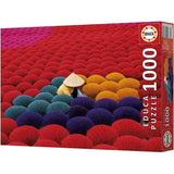 Puzzle - EDUCA - Village d'Encens, Vietnam - 1000 pieces - Paysage et nature - Mixte - Intérieur