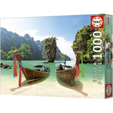 Puzzle  - EDUCA - Île de James Bond Thailande - 1000 pieces