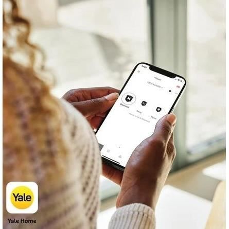 Kit alarme intelligente - Connecté - YALE - 4 accessoires