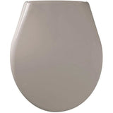 Abattant Marina Taupe - Polypropylene - Gelco - DÈclipsable - Entraxe de fixation universelle