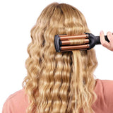 Lisseur - BaByliss - W2447E - Effet wavy, jusqu'a 200°C avec des plaques larges et ondulées en Tourmaline-céramique