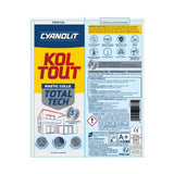 Colle de fixation et d'étanchéité - CYANOLIT - Total tech - Cristal - Cartouche 290 ml - Transparent - Multi-matériaux et flexible