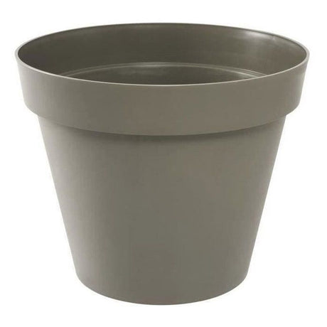 Pot de fleur Rond - Ř 60 cm - EDA - Toscane - 76 L - Intérieur/Extérieur - Ř 60 x H 47 cm - Taupe