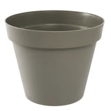EDA Pot de fleurs rond TOSCANE - 76 L - Ø 60 x H 47 cm - Taupe