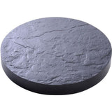 Support a roulettes - EDA - Ř 30 cm x H 5 cm - Gris ardoise