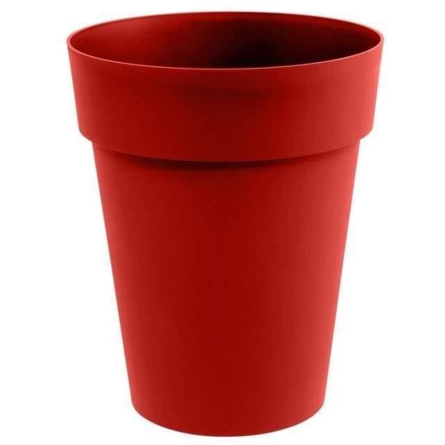 EDA Tuscany Vase mid-high - Ø 44 x 53 cm - 50 L - Ruby red