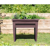 Espace potager sur pieds - EDA - Veg&Table City - 57 L - Table de culture sur pieds -  76 x 38,5 x H. 68 cm - Taupe