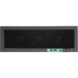 Balconniere - EDA - Volcania Up - 25 L - Intérieur/Extérieur - Décor Pierre - 59 x 19,5 x H. 22,8 cm - Gris Anthracite
