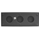 Jardiniere - EDA - Volcania Up - 57 L - Intérieur/Extérieur - Décor Pierre - 79,5 x 29,5 x H. 29,5 cm - Gris Anthracite