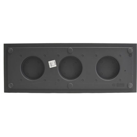 Jardiniere - EDA - Volcania Up - 57 L - Intérieur/Extérieur - Décor Pierre - 79,5 x 29,5 x H. 29,5 cm - Gris Anthracite
