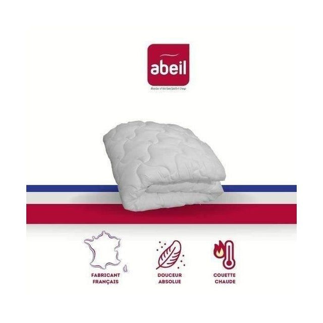 Couette Chaude - ABEIL - Douceur Absolue 140 x 200 cm - Blanc