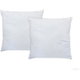 Lot de 2 oreillers câlin - 60 x 60 cm - Medium - BLEU CALIN - Blanc