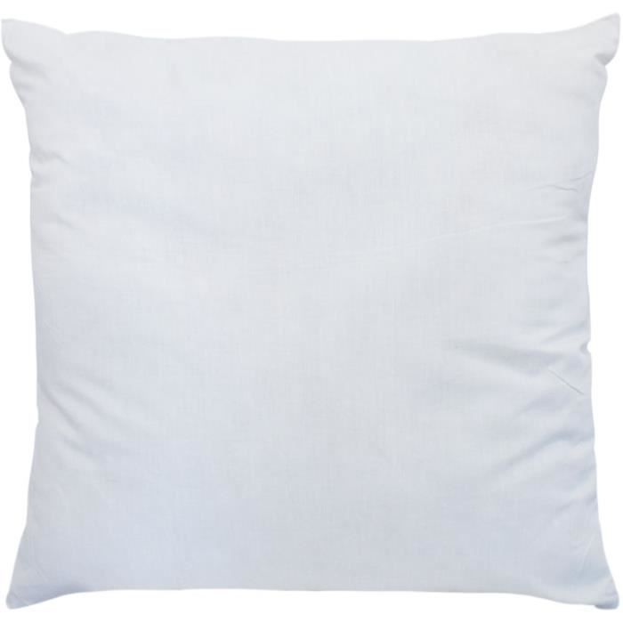 Oreiller a bouillir - 60 x 60 cm - Moelleux - BLEU CALIN - Blanc