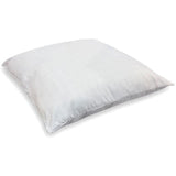 Oreiller relaxant - 60 x 60 cm - Moelleux - BLEU CALIN - Blanc