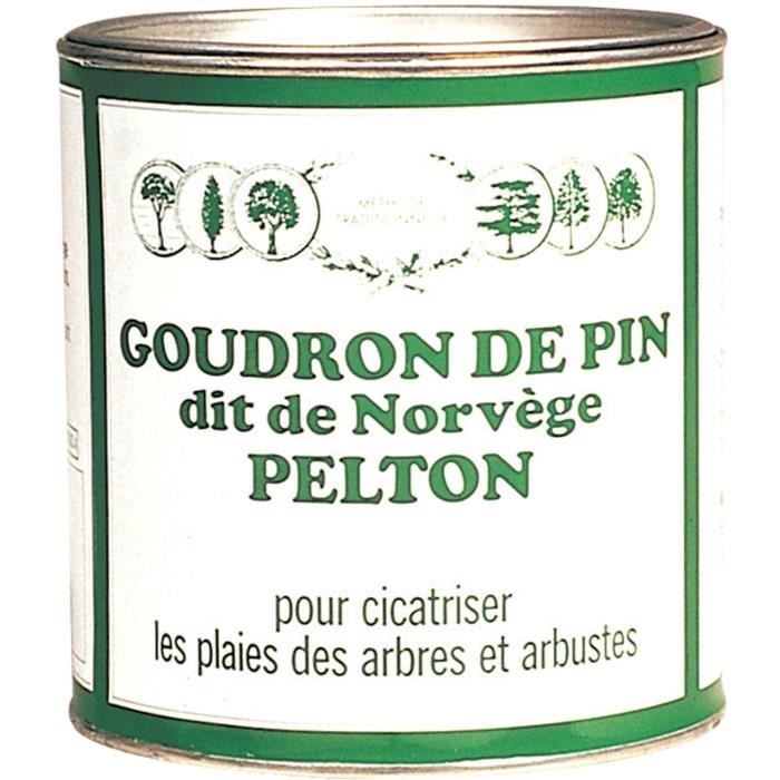 Goudron de Pin - PELTON - GOUD4 - 800 g - Cicatrise les plaies des arbres et arbustes - Pret a l'emploi