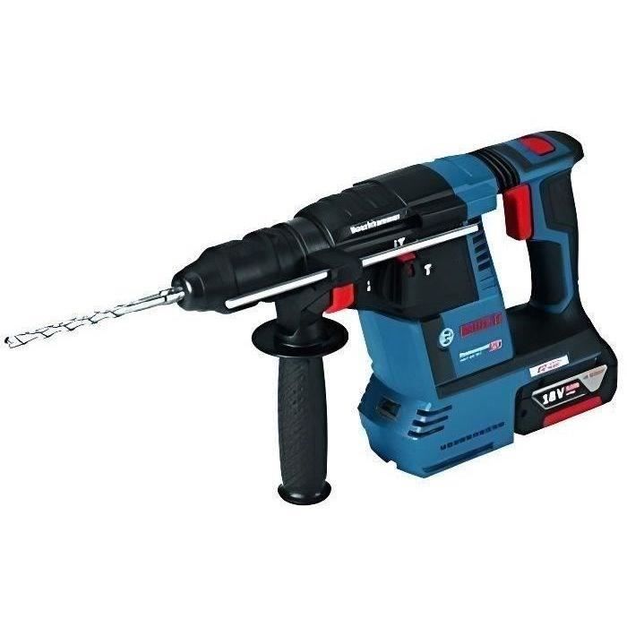 Perforateur Bosch Professional GBH 18V-26 F sans batterie - Force de frappe de 2,6 J - 0611910000