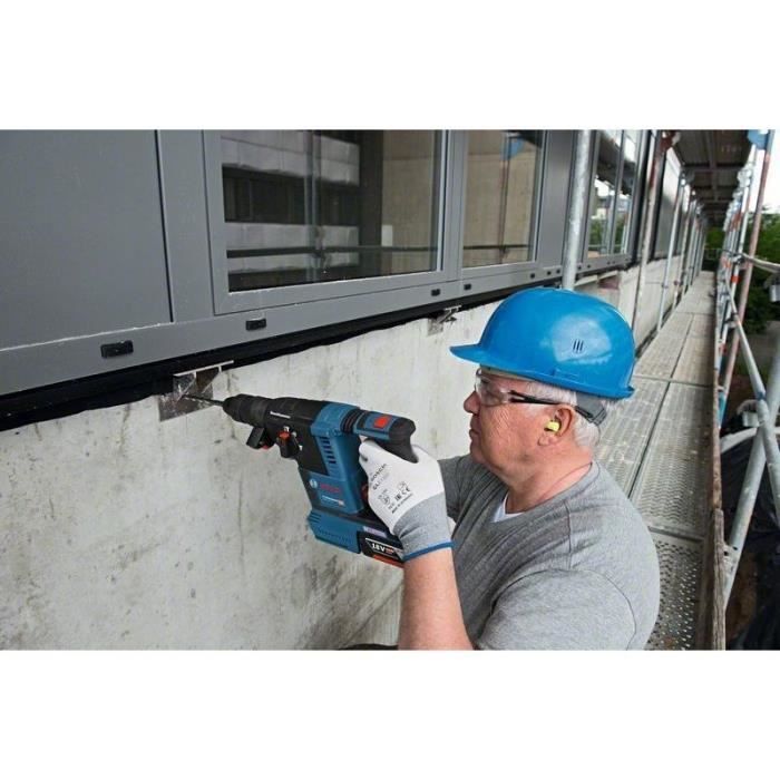 Perforateur Bosch Professional GBH 18V-26 F sans batterie - Force de frappe de 2,6 J - 0611910000