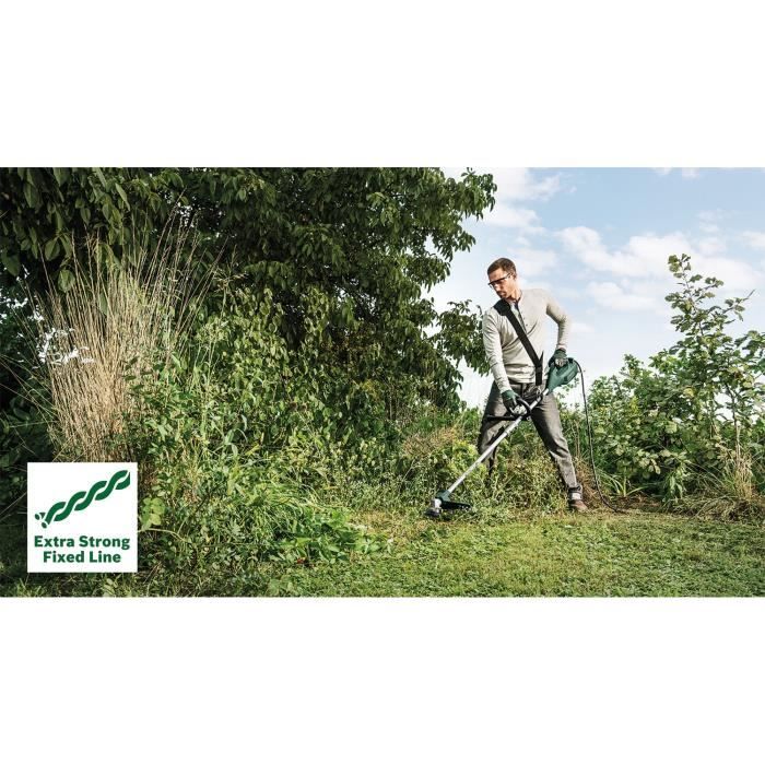 Débroussailleuse Bosch -  AFS 23-37  - (1000W, livrée avec 3 fils de 37 cm, 1 lame de débroussailleuse et 1 bandouliere)