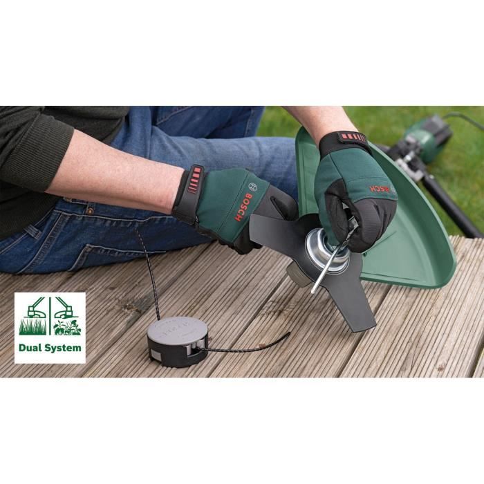 Débroussailleuse Bosch -  AFS 23-37  - (1000W, livrée avec 3 fils de 37 cm, 1 lame de débroussailleuse et 1 bandouliere)