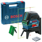 Laser ligne Bosch Professional GCL 2-15 G PortÈe 15 m + Support rotatif RM1 + Support fixe BM3 - 0601066J00