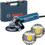 Meuleuse d'angle BOSCH PROFESSIONAL GWS 880 - 880 W - 125 mm - Pour BÈton