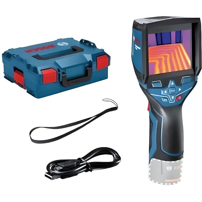 Détecteur thermique Bosch Professional GTC 400 C -10°C a +400°C (sans batterie ni chargeur) - 0601083108