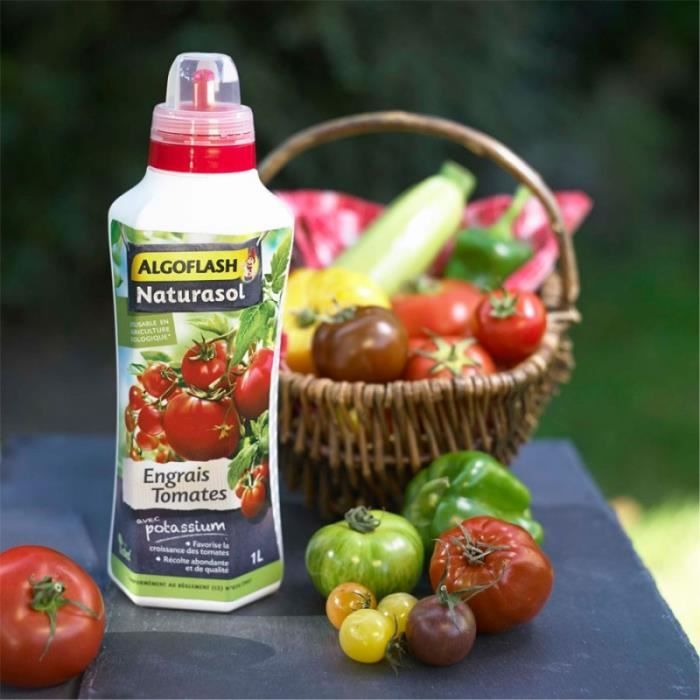 ALGOFLASH Engrais liquide Tomates 1 L