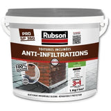 Revetement impermÈable - RUBSON - Anti-infiltrations - 1kg - 100% Silicone - RÈsistant aux UV