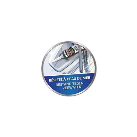 Mastic - RUBSON - Special Materials Auto-Bateaux - Noir - Cartouche de 280ml