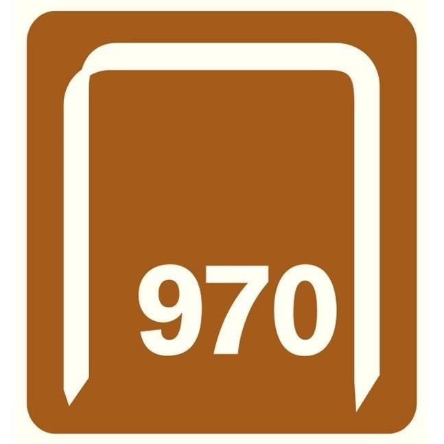 Agrafes en fil plat - RAPID - n°970/06mm - Blister 1344 - (40109549)