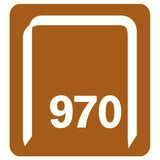 Agrafes en fil plat - RAPID - n°970/06mm - Blister 1344 - (40109549)