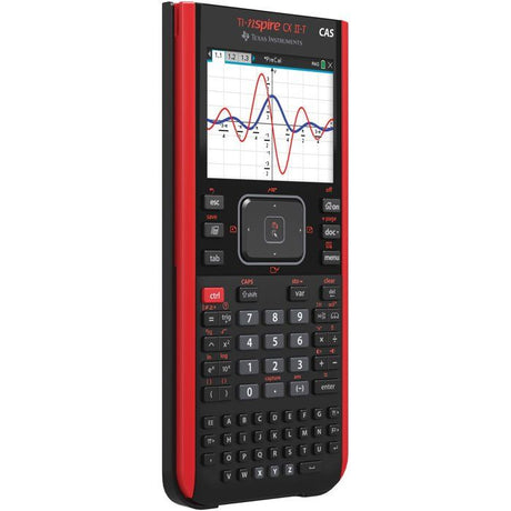 Calculatrice graphique - TEXAS INSTRUMENTS - TI-Nspire CX CAS II-T - Noir