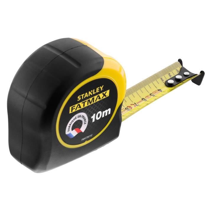 Metre ruban - STANLEY FATMAX - FMHT36142-0 - 10 m - 32 mm - Ultra épais - Blade Armor