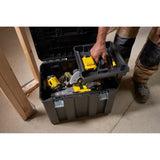 Coffre mobile STANLEY Grand volume avec manche télescopique - FMST1-75753