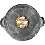 Friteuse - MENASTYL - 3645580 - En acier émaillé - Noir - 26 cm - Avec couvercle et panier - Tous feux dont induction