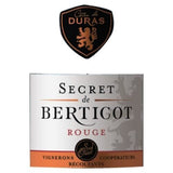 Secret Berticot 2017 AOC CÙtes de Duras - Vin rouge du Sud Ouest x1