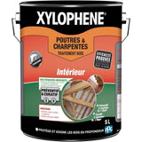 Traitement Poutres & Charpentes - Xylophene - 5L - Incolore - Insecticide - Anti-Termites