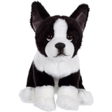 Peluche Chien Bouledogue FranÁais†- GIPSY TOYS - Assis,†25 cm