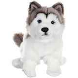 Peluche Chien Husky†- GIPSY TOYS - Assis,†25 cm