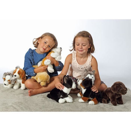 Peluche Chien Shiba - GIPSY TOYS - Assis, 25 cm