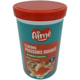 Aliment poisson - AIME - Flocons pour poissons rouges - 1000 ml