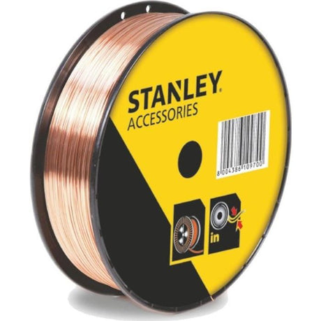 STANLEY 460628  Bobine fil acier pour soudure MIG/MAG sans gaz - Ř 0,9 mm - 0,9 kg