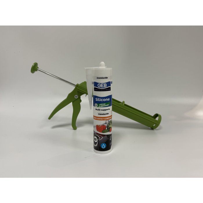 Silicone spécial alimentaire - GEB - Translucide - 310 ml