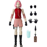 Figurine Anime Heroes - BANDAI - Naruto Shippuden - Haruno Sakura - 16 points d'articulation